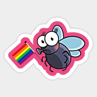 Fruit Fly Sticker